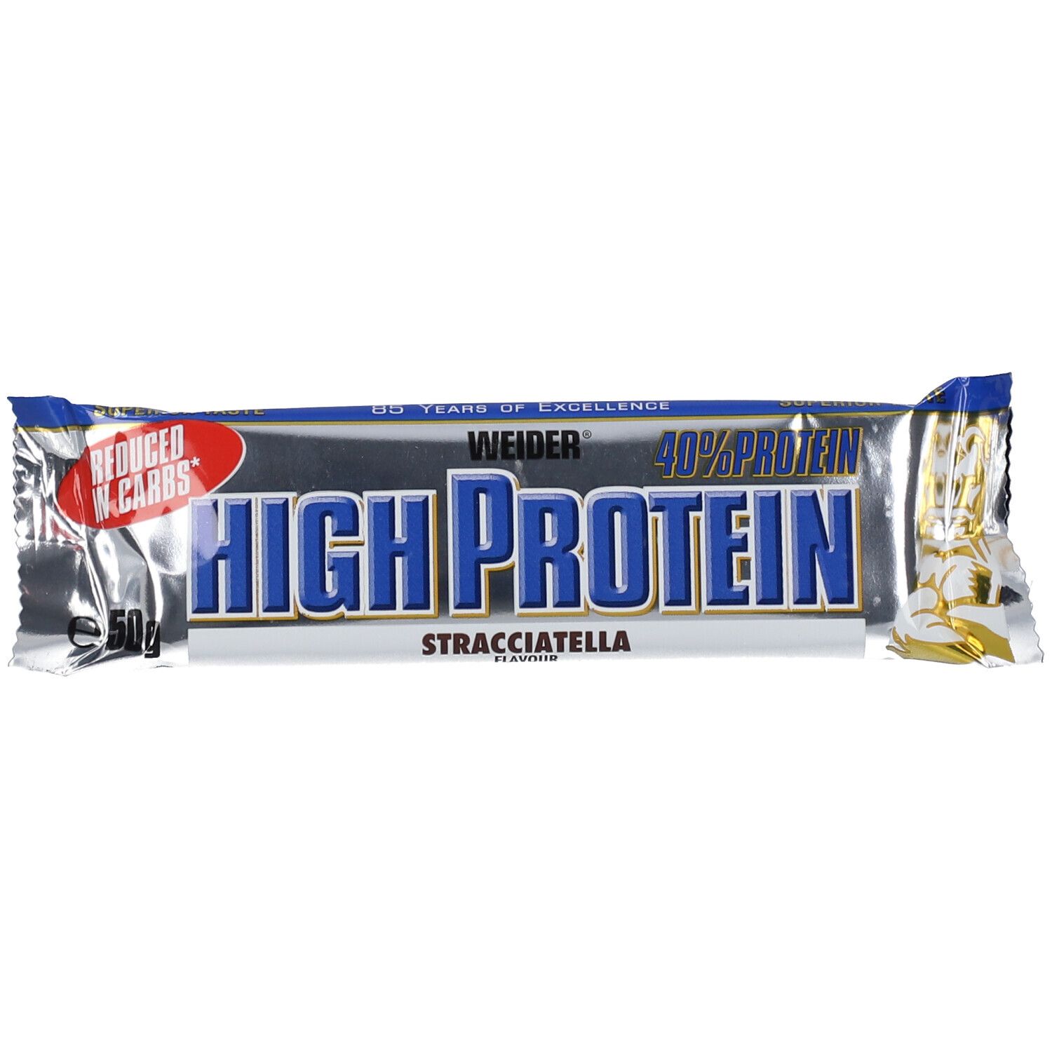 WEIDER High Protein Bar Stracciatella 50 g Barre