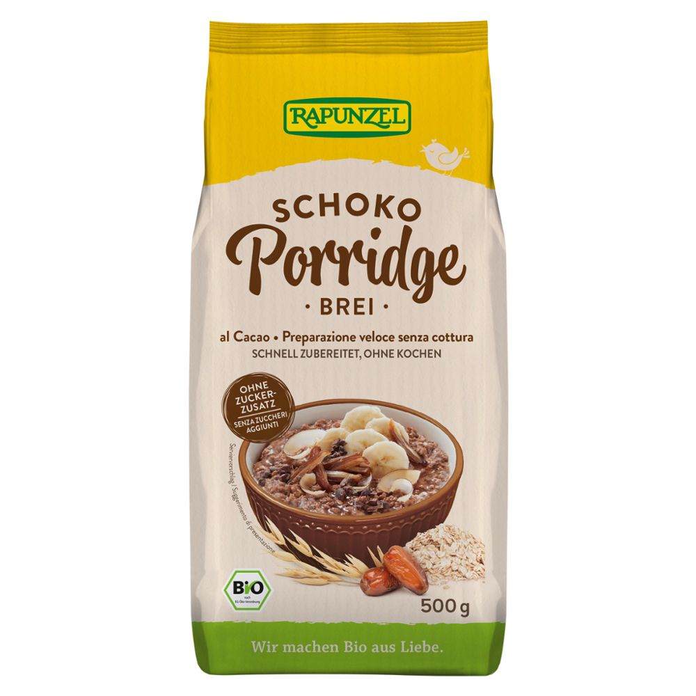 RAPUNZEL Porridge au Chocolat 500 g Purée
