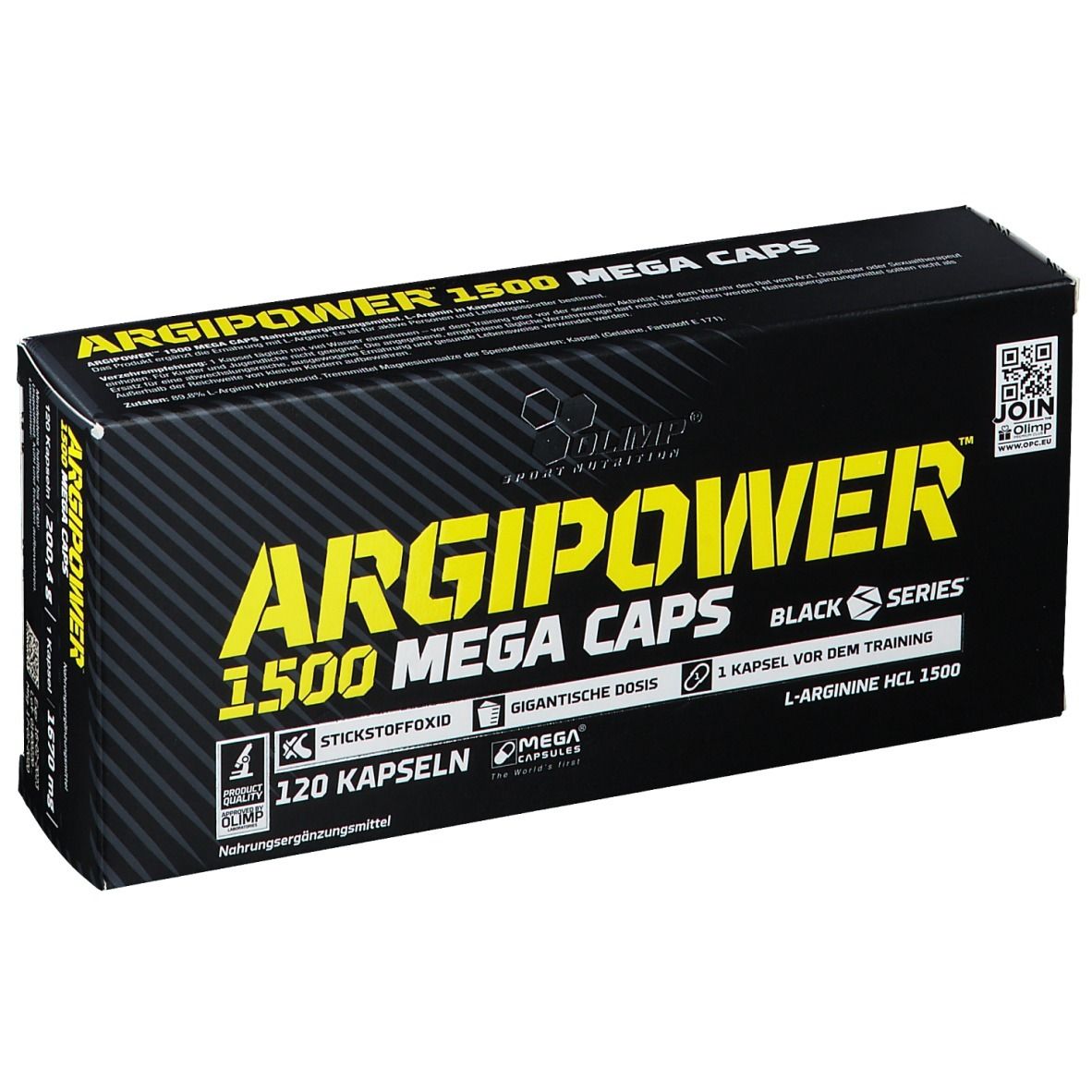 Olimp Argi Power 1500 Mega Caps Capsule(S) 120 Pc(S) Enfants