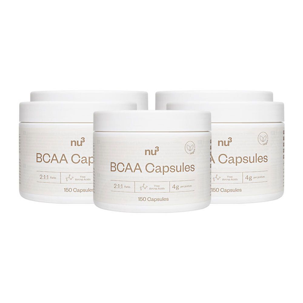 nu3 BCAA Capsules 5x150 pc(s) Capsule(S)