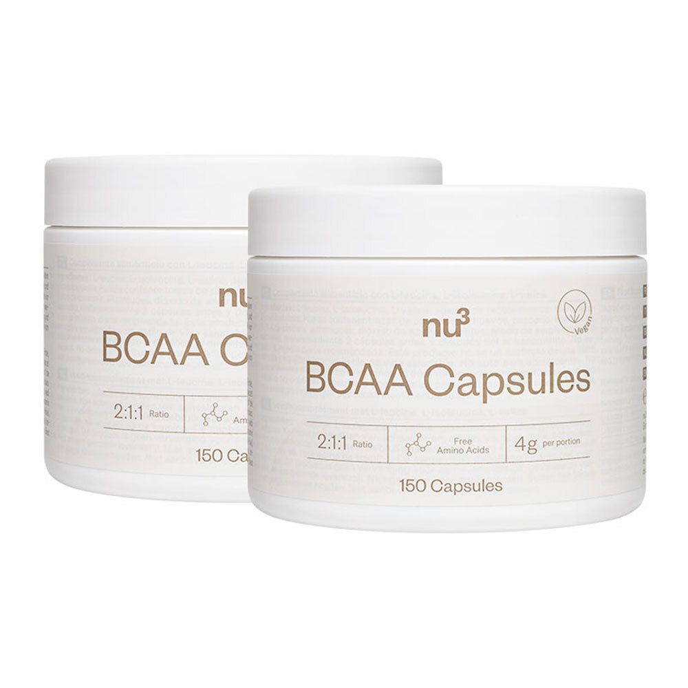 nu3 BCAA Capsules 2x150 pc(s) Capsule(S)