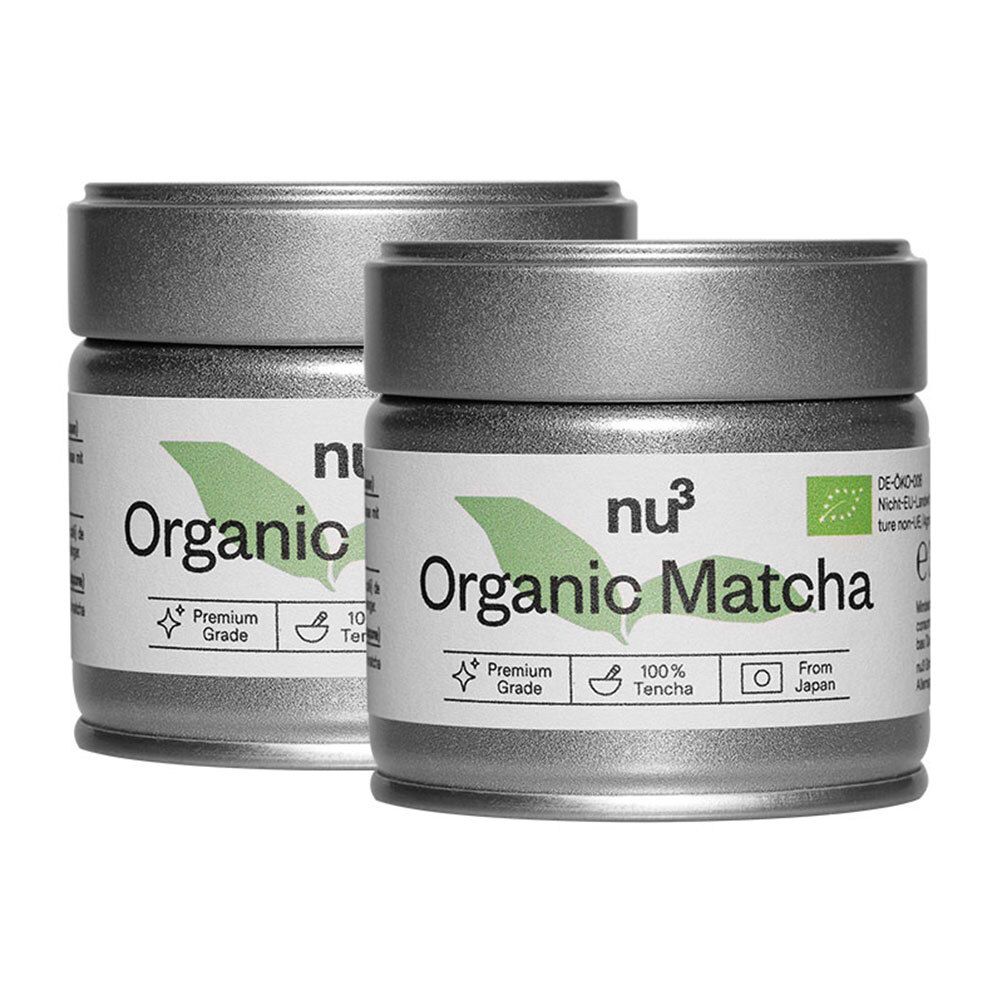 nu3 Thé Matcha bio Poudre 2x30 g