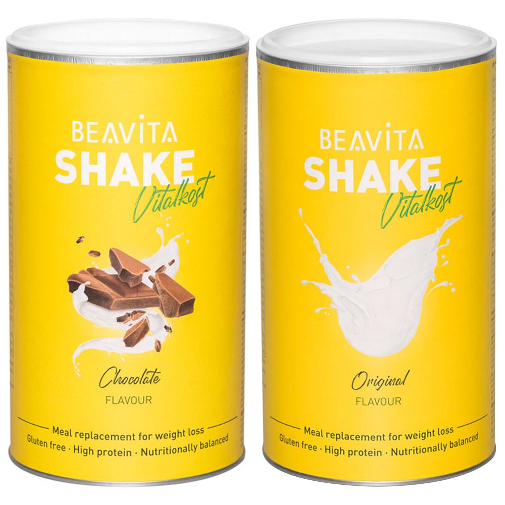 BEAVITA Vitalkost Original Vanille & Schoko Poudre 2x500 g