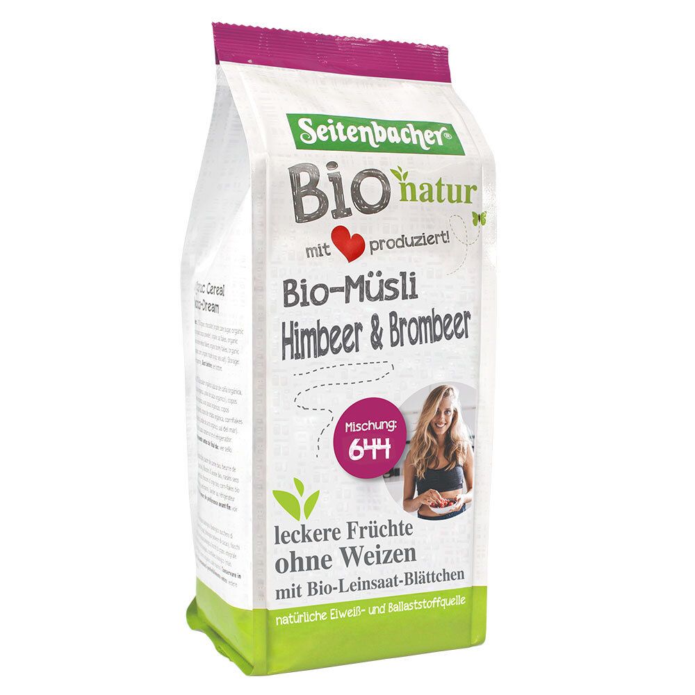 Seitenbacher® Bio Muesli framboises & mûres 454 g
