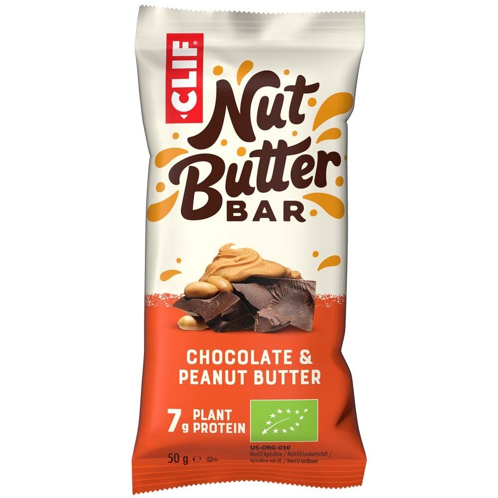 CLIF® Bio Nut Butter Barre Chocolat-Cacahuètes 12x50 g
