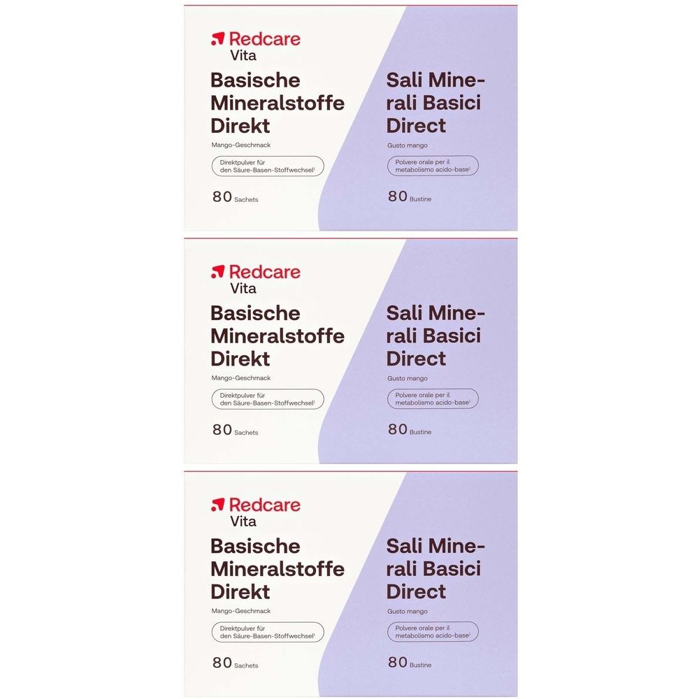Redcare Minéraux de Base Direct 3x80 pc(s) Sachet(S)