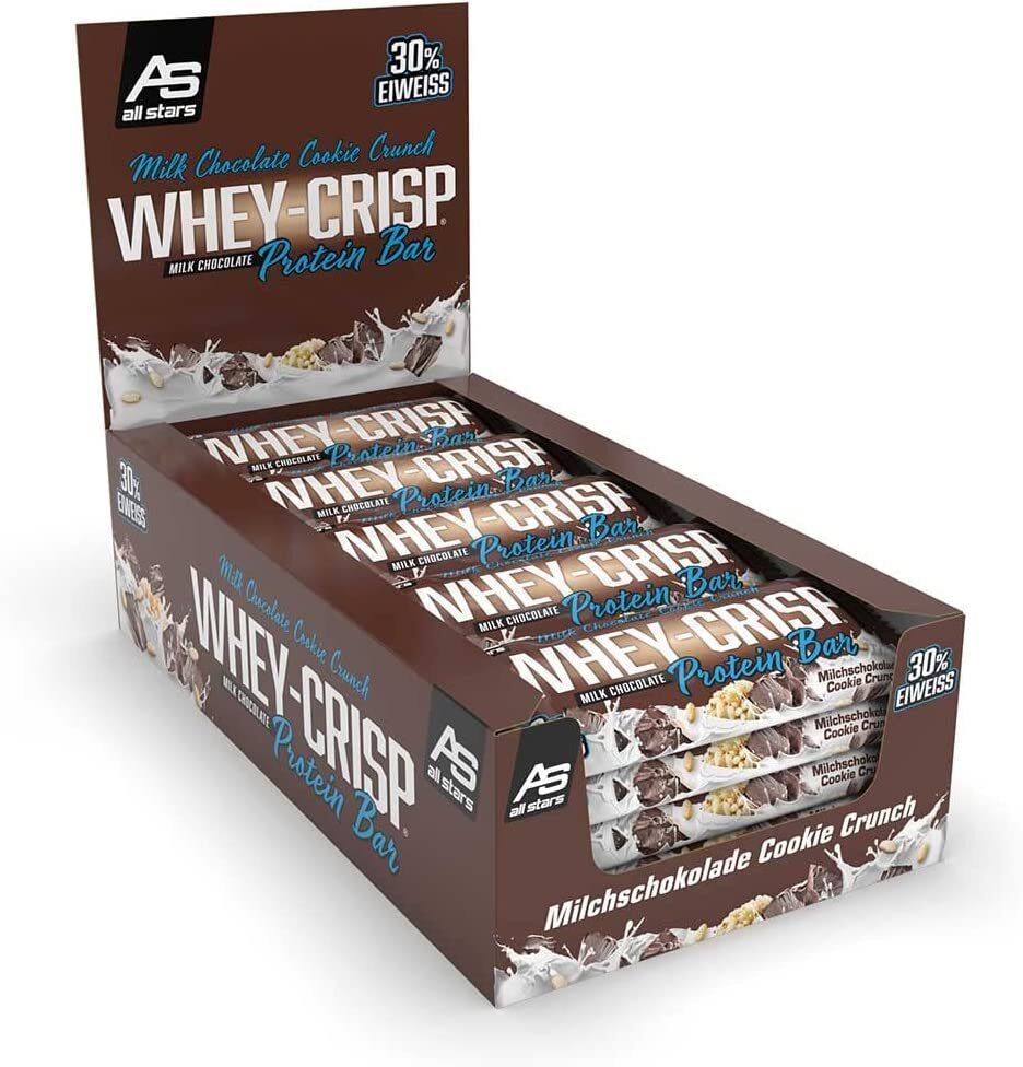 All Stars WHEY-CRISP Barre protéinée 50 g Barre