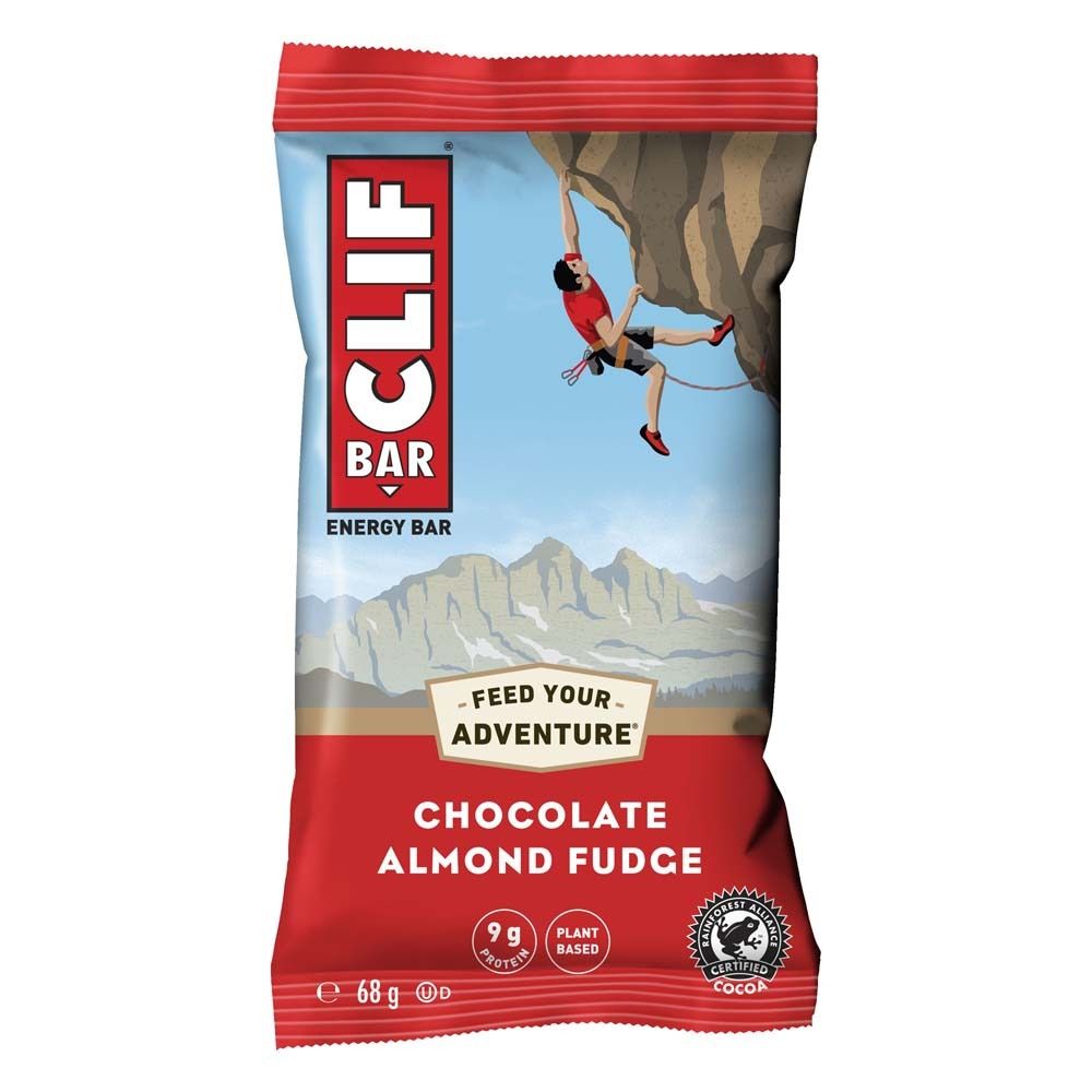 CLIF BAR Chocolate almond fudge 68 g Barre