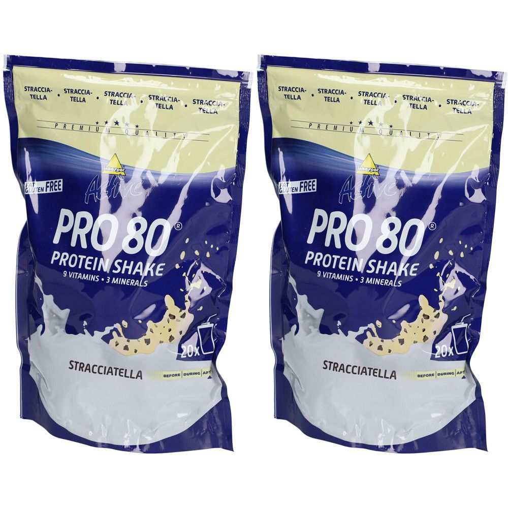 Inkospor Active Pro 80® Poudre Stracciatella 2x500 g