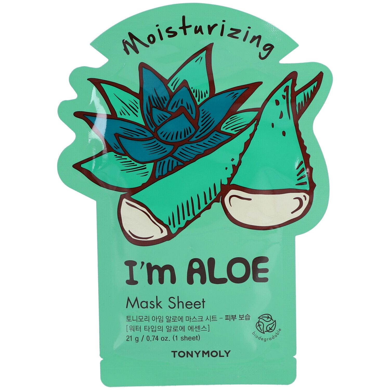TONYMOLY I'm Aloe Mask Sheet 1 pc(s) Masque(S) Pour Le Visage