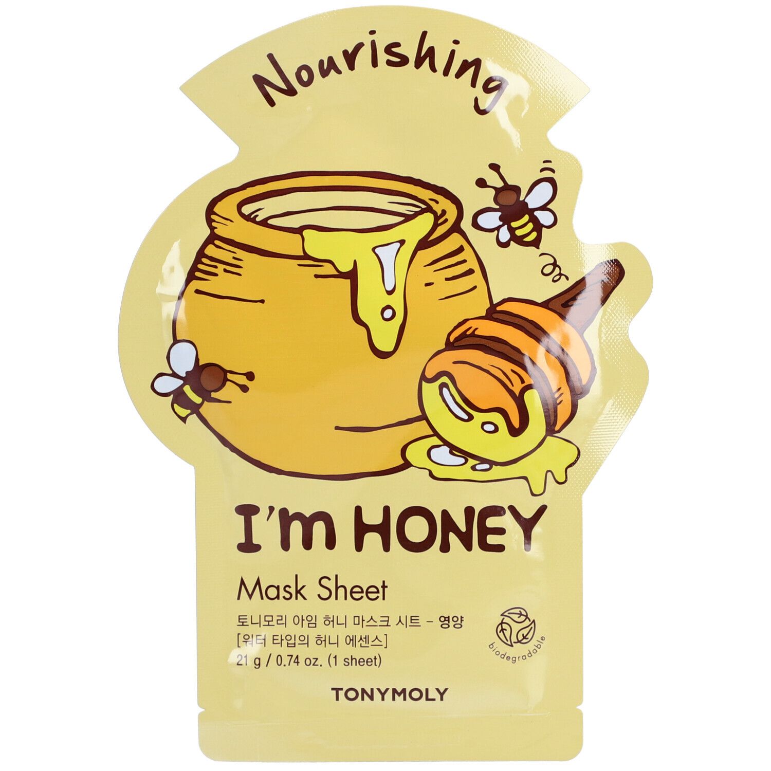 TONYMOLY I'm Honey Mask Sheet 1 pc(s) Masque(S) Pour Le Visage