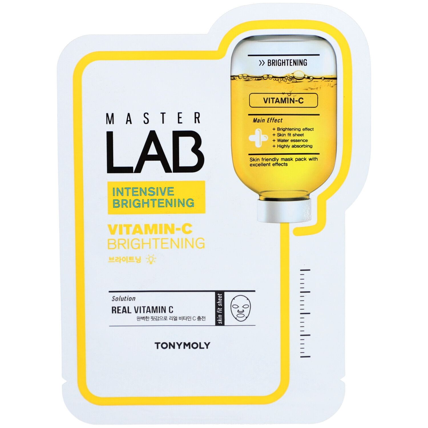 TONYMOLY Master Lab Sheet Mask Intensive Brightening 1 pc(s) Masque(S) Pour Le Visage