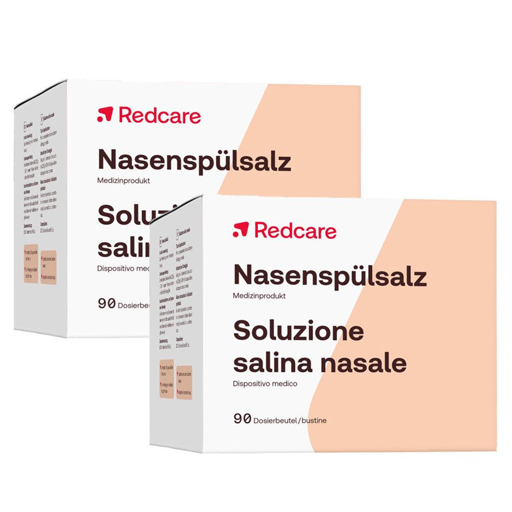 Redcare Solution saline nasale Poudre 2x90 pc(s)