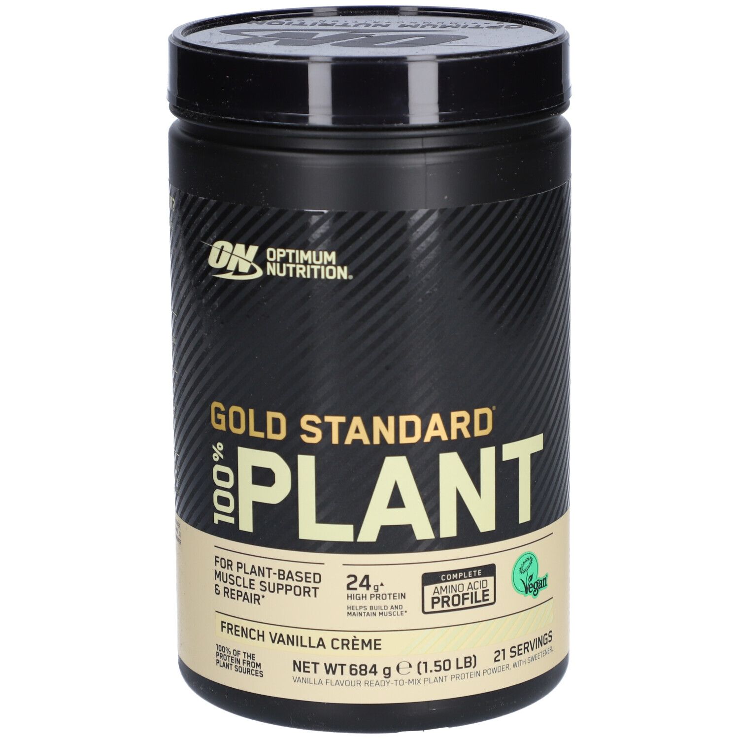 OPTIMUM NUTRITION - Gold Standard 100% Plant Vanille francaise 684 g Poudre