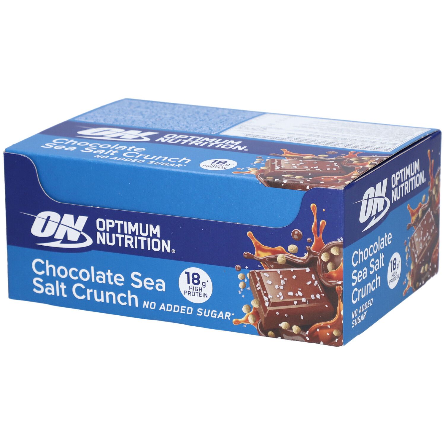 OPTIMUM NUTRITION Barre protéinée Chocolat et Sel de Mer 12x55 g