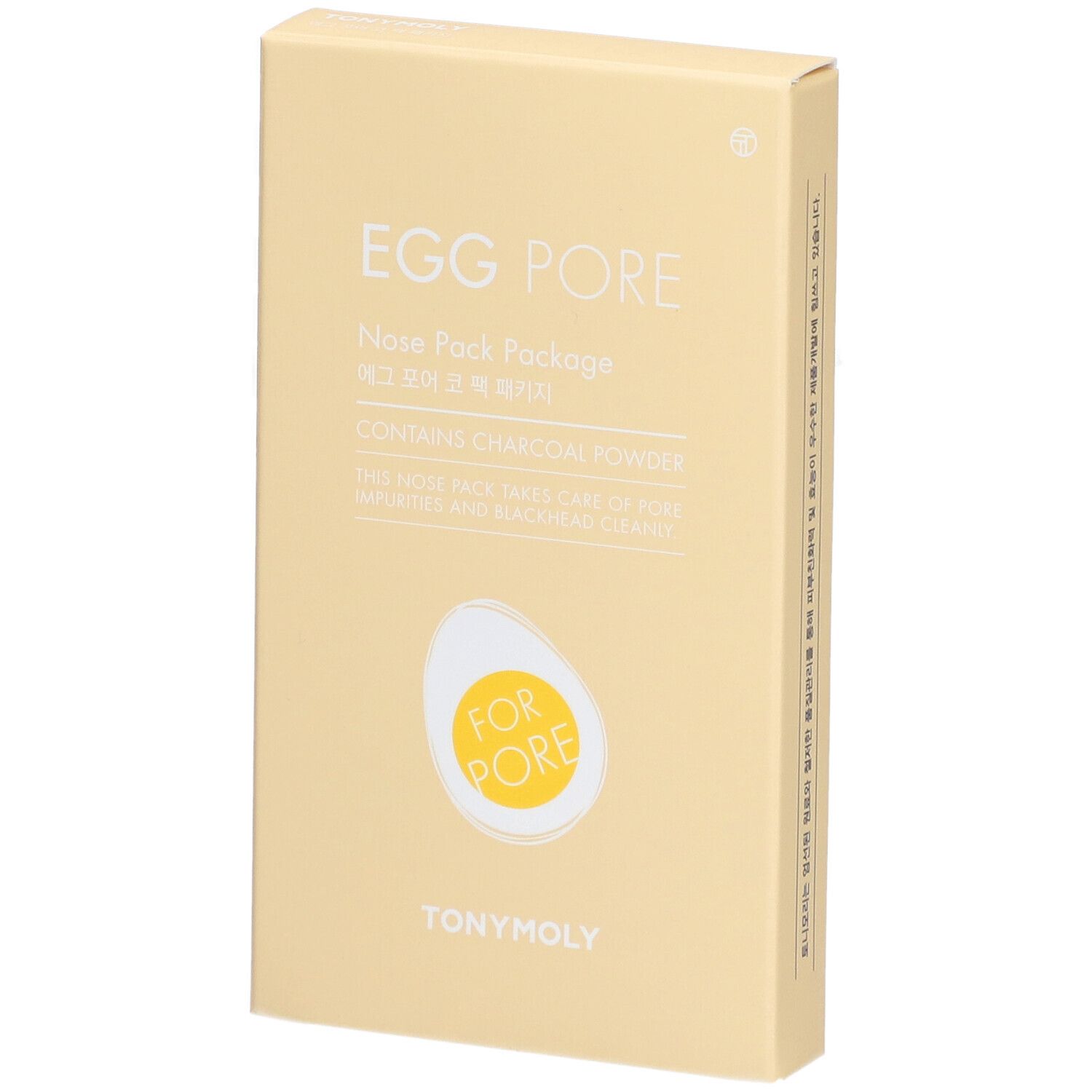 TONYMOLY Egg Pore Nose Pack Package 1 pc(s) Bande(S)