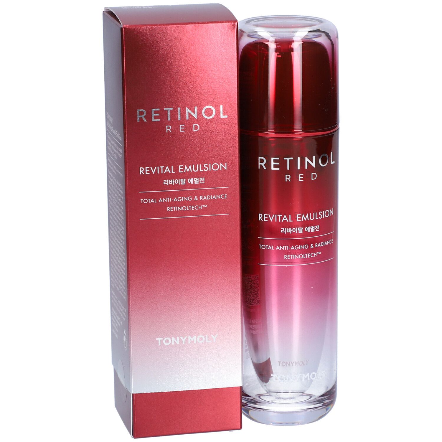 TONYMOLY Retinol Red Revital Emulsion 120 ml Eau Pour Le Visage