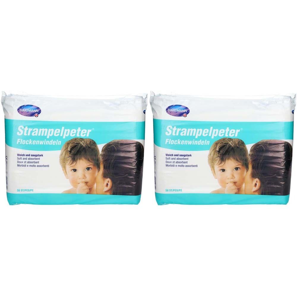 Strampelpeter fluff Couches lavables 2x56 pc(s) Couches