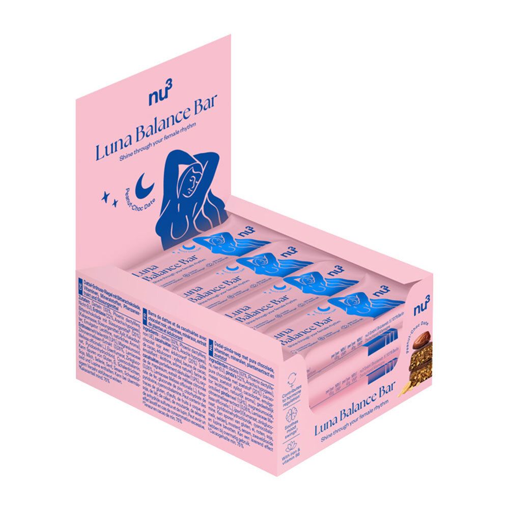Nu3 Barre Luna Balance 12x40 g