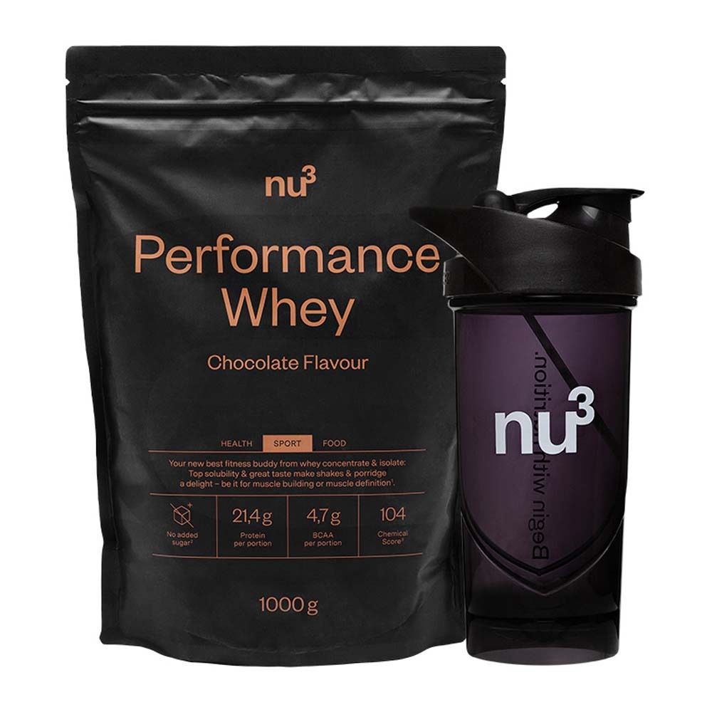 Performance Whey Chocolat + Shaker 1 pc(s) Set(S)