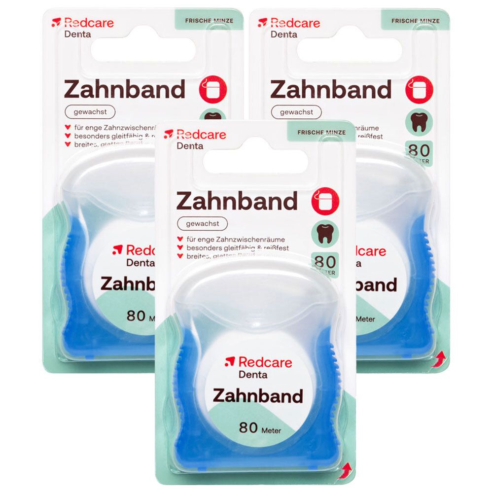 Redcare Fil dentaire 3x1 pc(s) Fil Dentaire