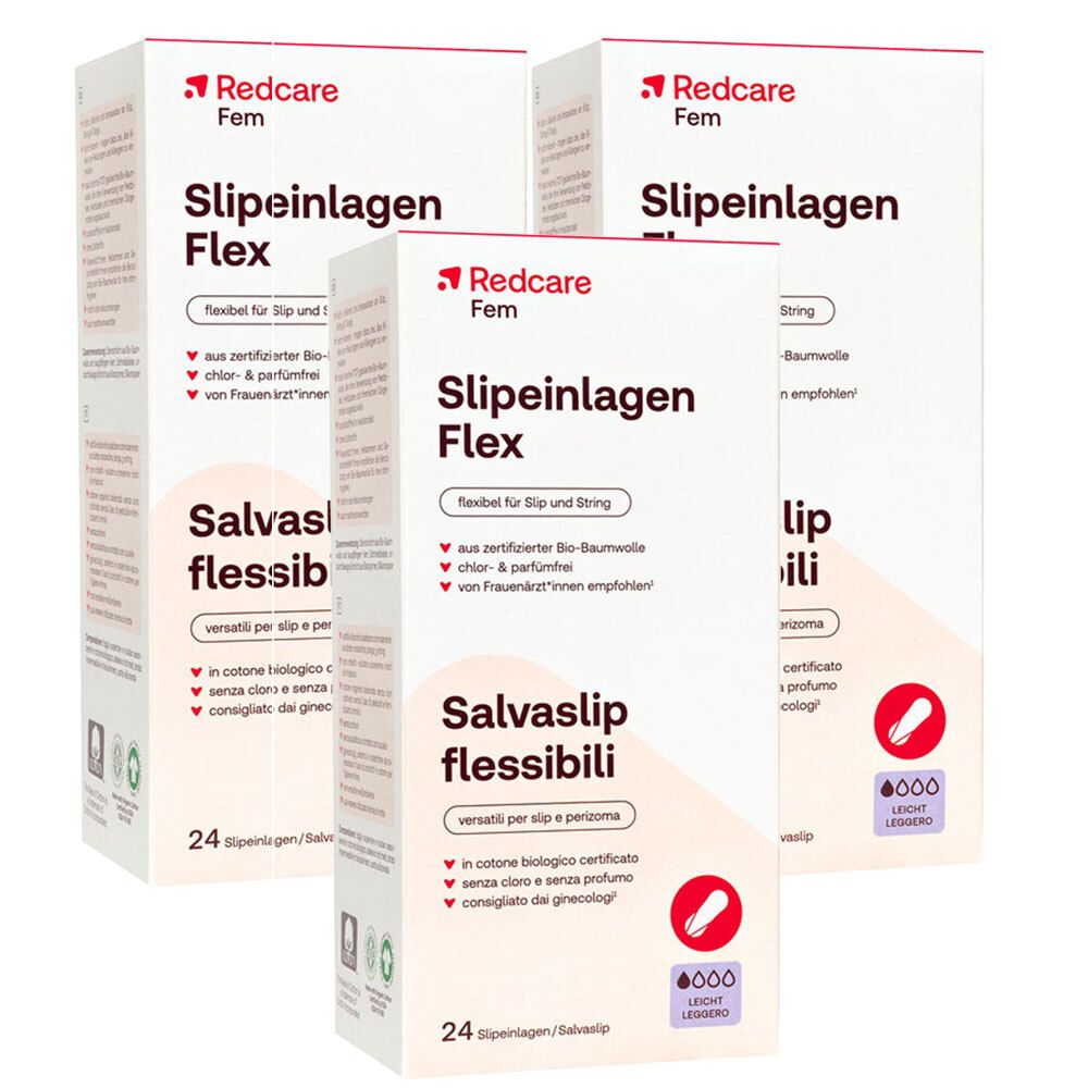 Protège-slips Redcare Flex Serviette hygienique 3x24 pc(s)