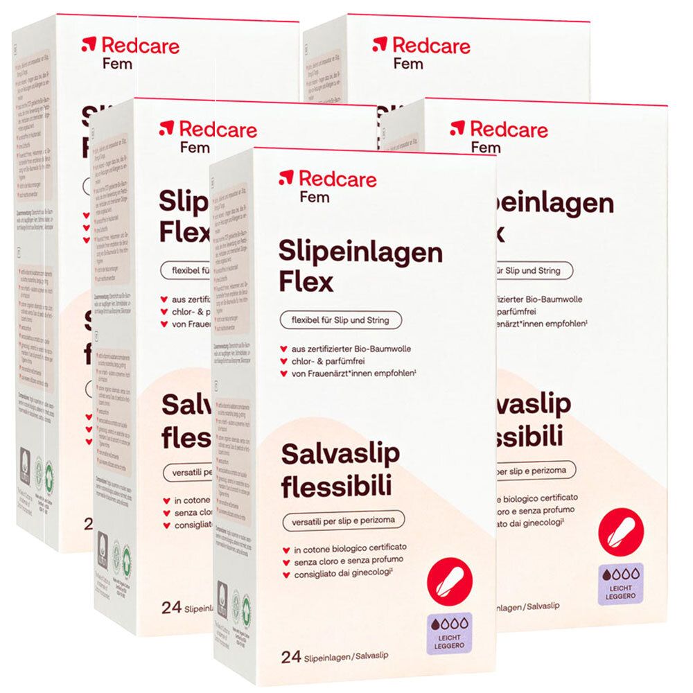 Protège-slips Redcare Flex Serviette hygienique 5x24 pc(s)