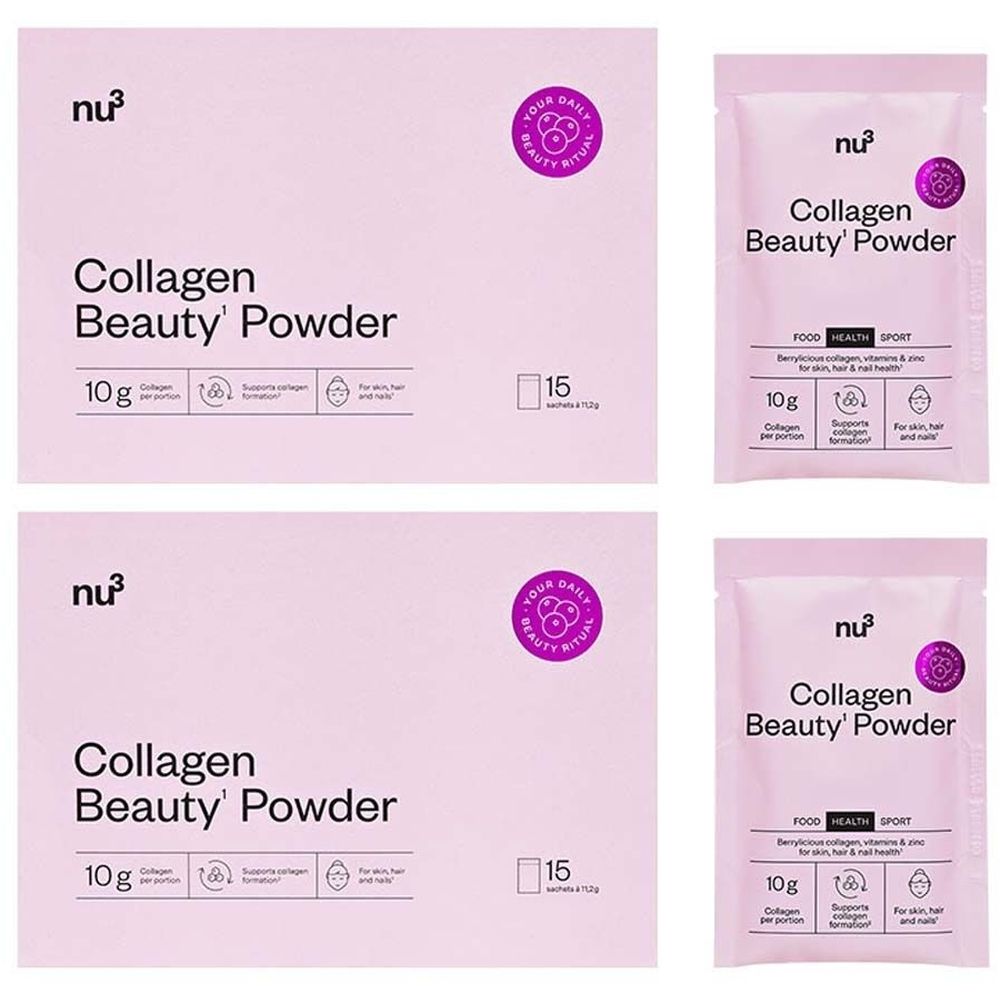 nu3 Collagen Beauty Powder 2x15 pc(s) Poudre