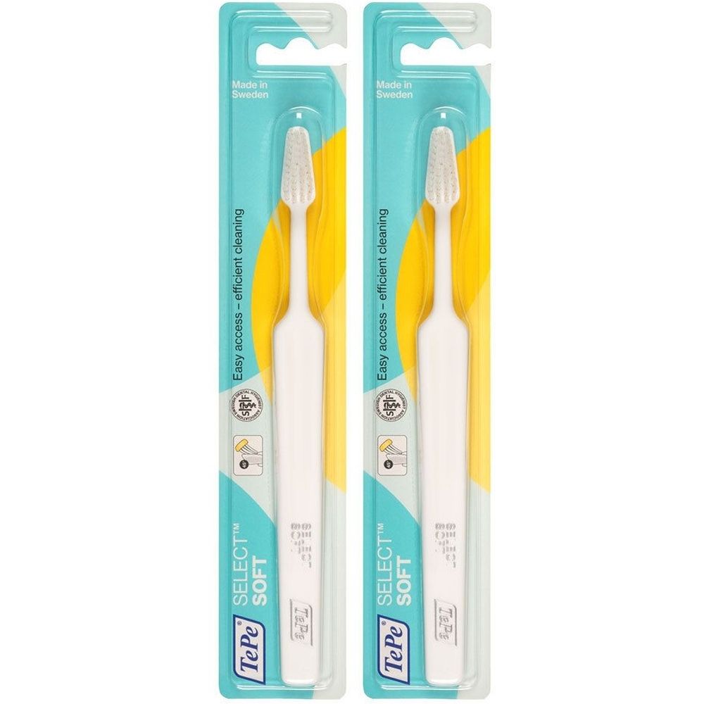 TePe SELECT SOFT Brosse à dents 2x1 pc(s) Brosse(S) À Dents