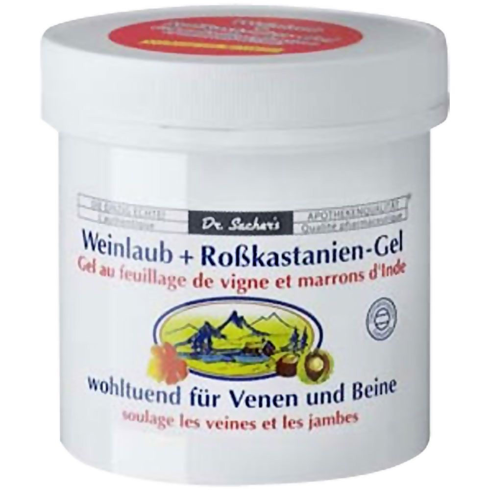 Dr. Sachers Gel Feuilles De Vigne + Marron D'inde Gel(S) 250 Ml - Image 1