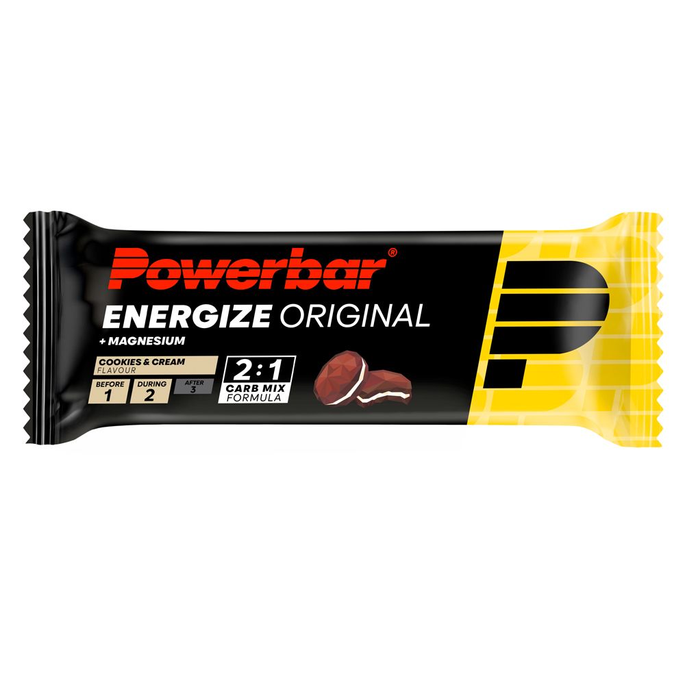 PowerBar® ENERGIZE Cookies & Cream Barre 55 g
