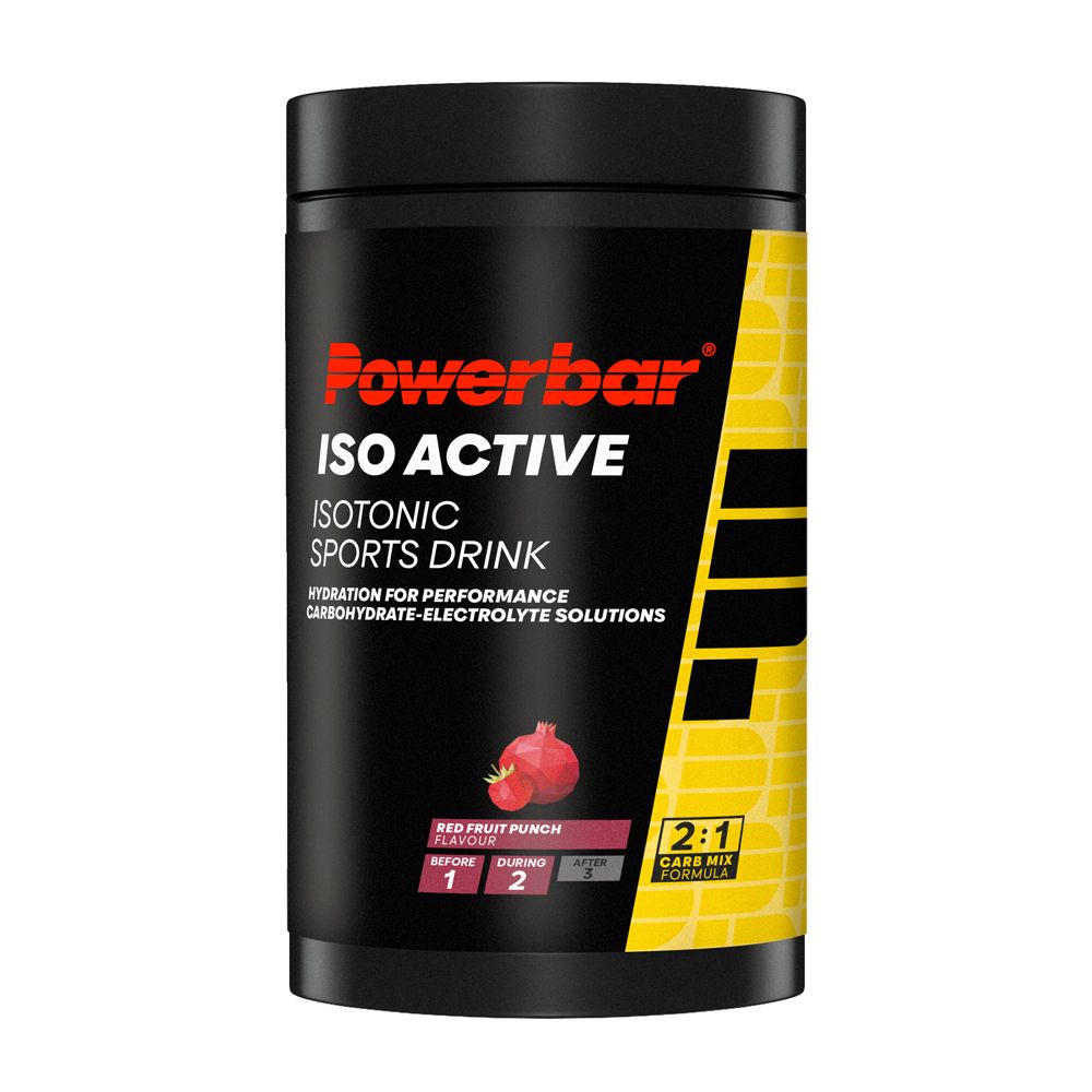 PowerBar® Isoactive Red Fruit Punch Poudre 600 g