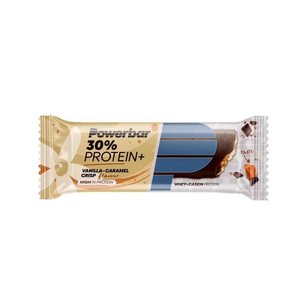 PowerBar® 30% Protein Plus Vanilla-Caramel Crisp Barre 55 g