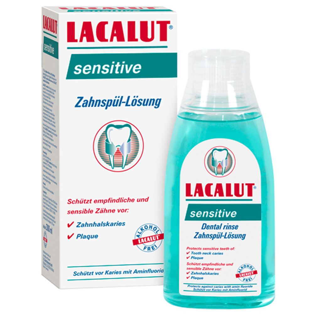 Lacalut Sensitive Solution De Bain Bouche Bain De Bouche 300 Ml