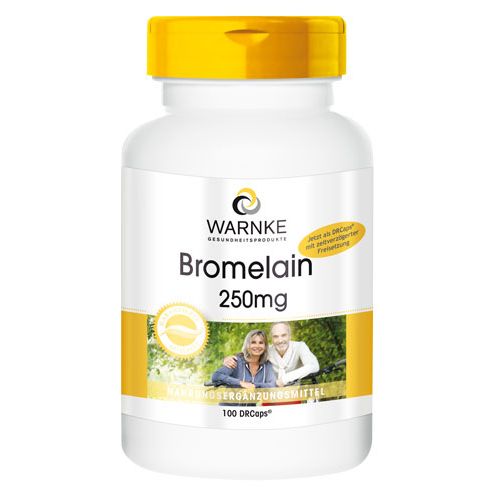 Warnke Bromelaine 250 Mg Capsule(S) Gastro-Résistantes 100 Pc(S)