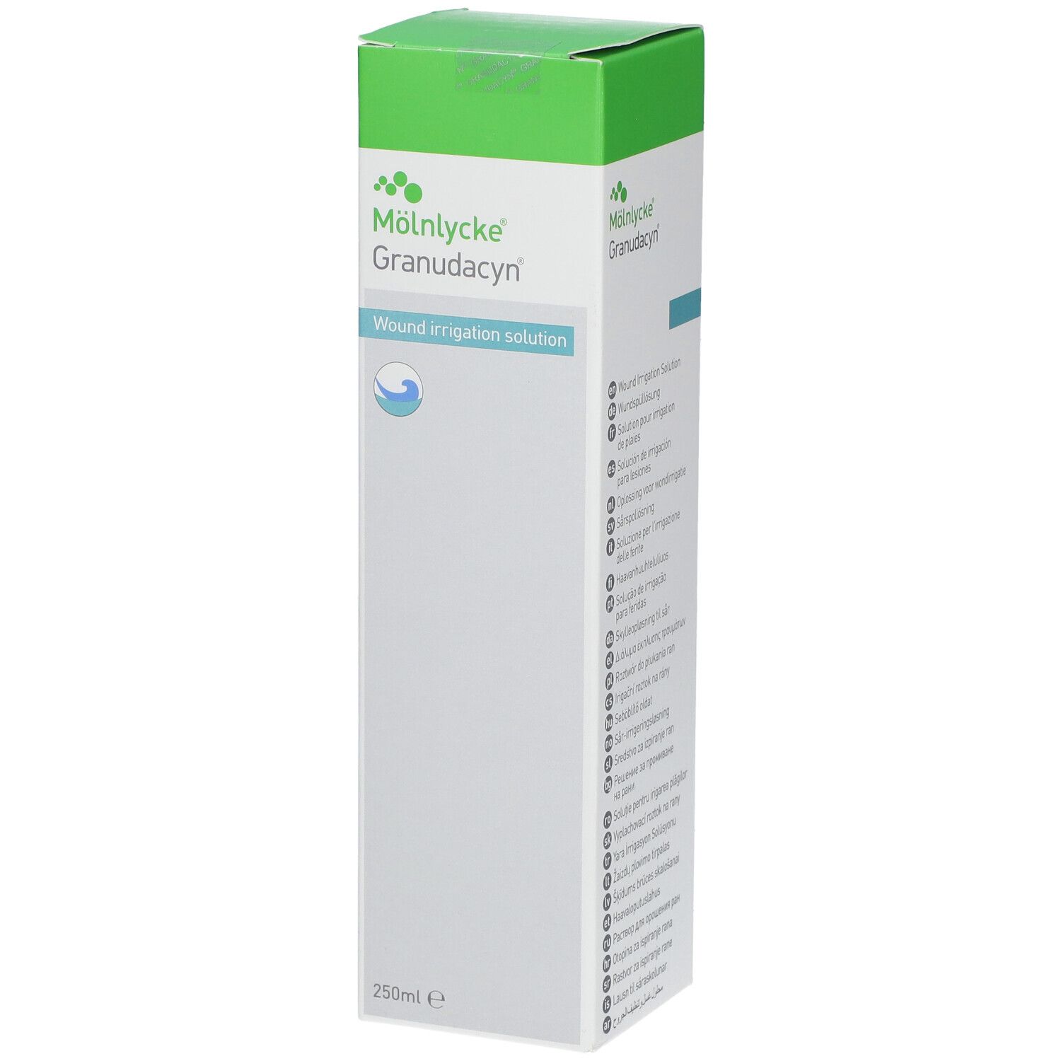 Molnlycke Granudacyn, Solution De Nettoyage Des Plaies, 250 Ml - Image 2