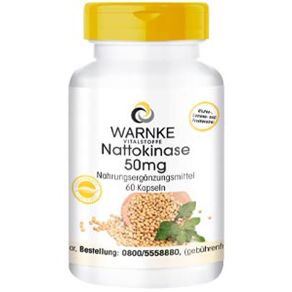 Warnke Nattokinase 50 Mg Capsule(S) 60 Pc(S)