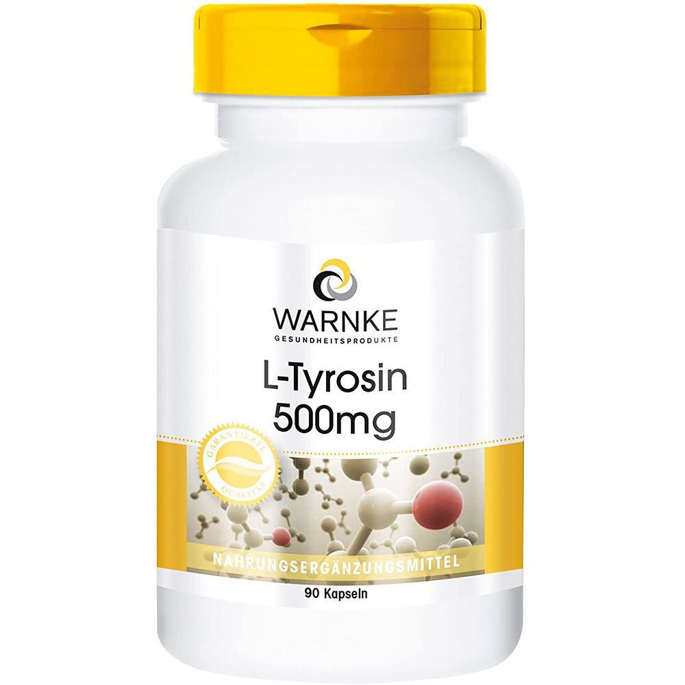 Warnke L-Tyrosine 500 Mg Capsule(S) 90 Pc(S) Enfants