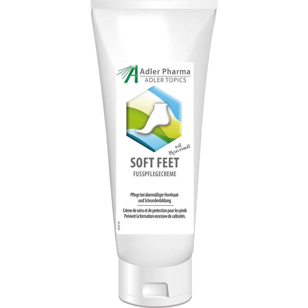 Adler Pharma Soft Feet Crème pour pieds 100 ml Crème