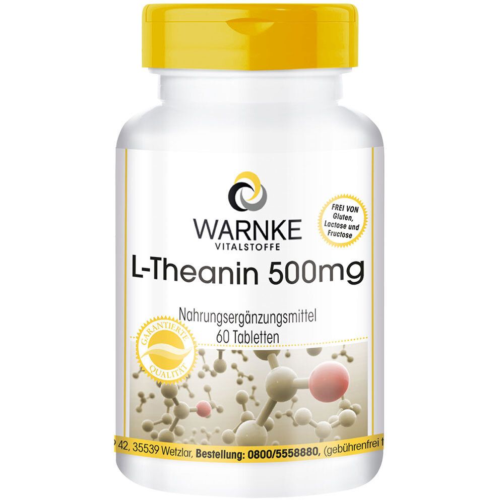 Warnke L-Théanine 500 Mg Comprimé(S) 60 Pc(S)