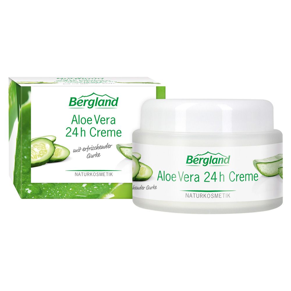 Bergland Aloe Vera 24H Creme Crème 50 Ml - Image 1