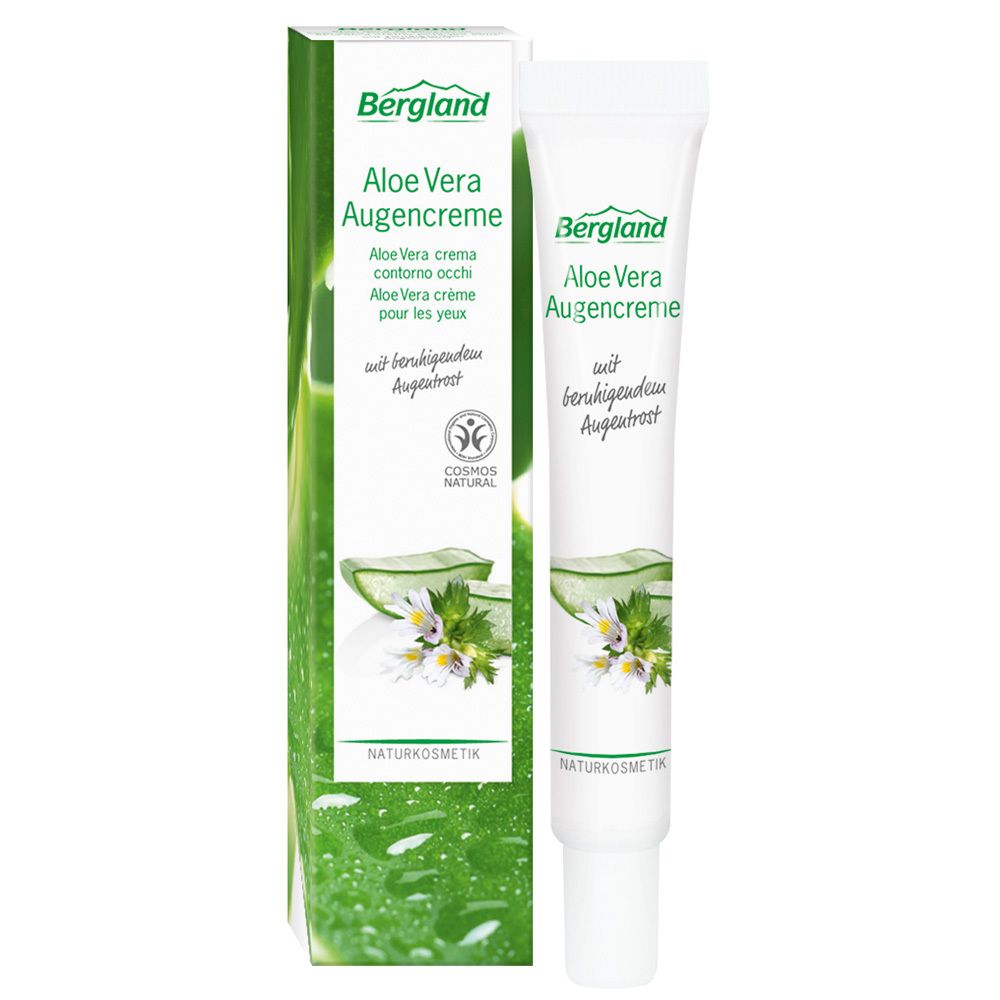 Bergland Aloe Vera Crème Yeux 13,5 Ml - Image 1