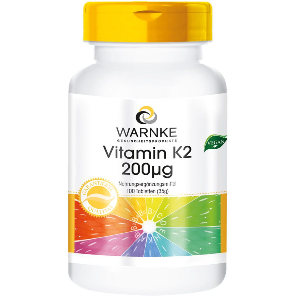 Warnke Vitamine K2 200 Μg Comprimé(S) 100 Pc(S)