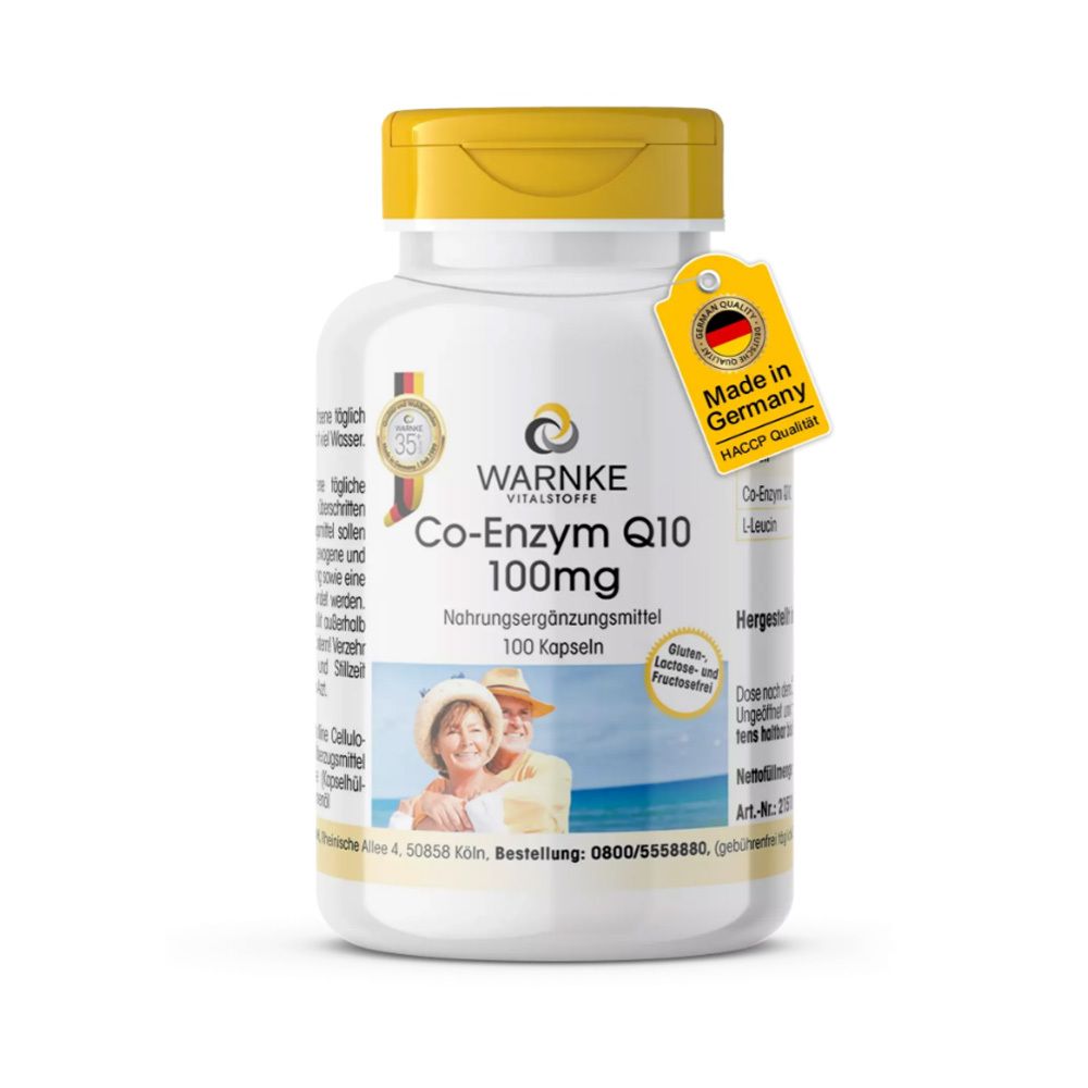 Warnke Co-Enzyme Q10 100 Mg Capsule(S) Pc(S)