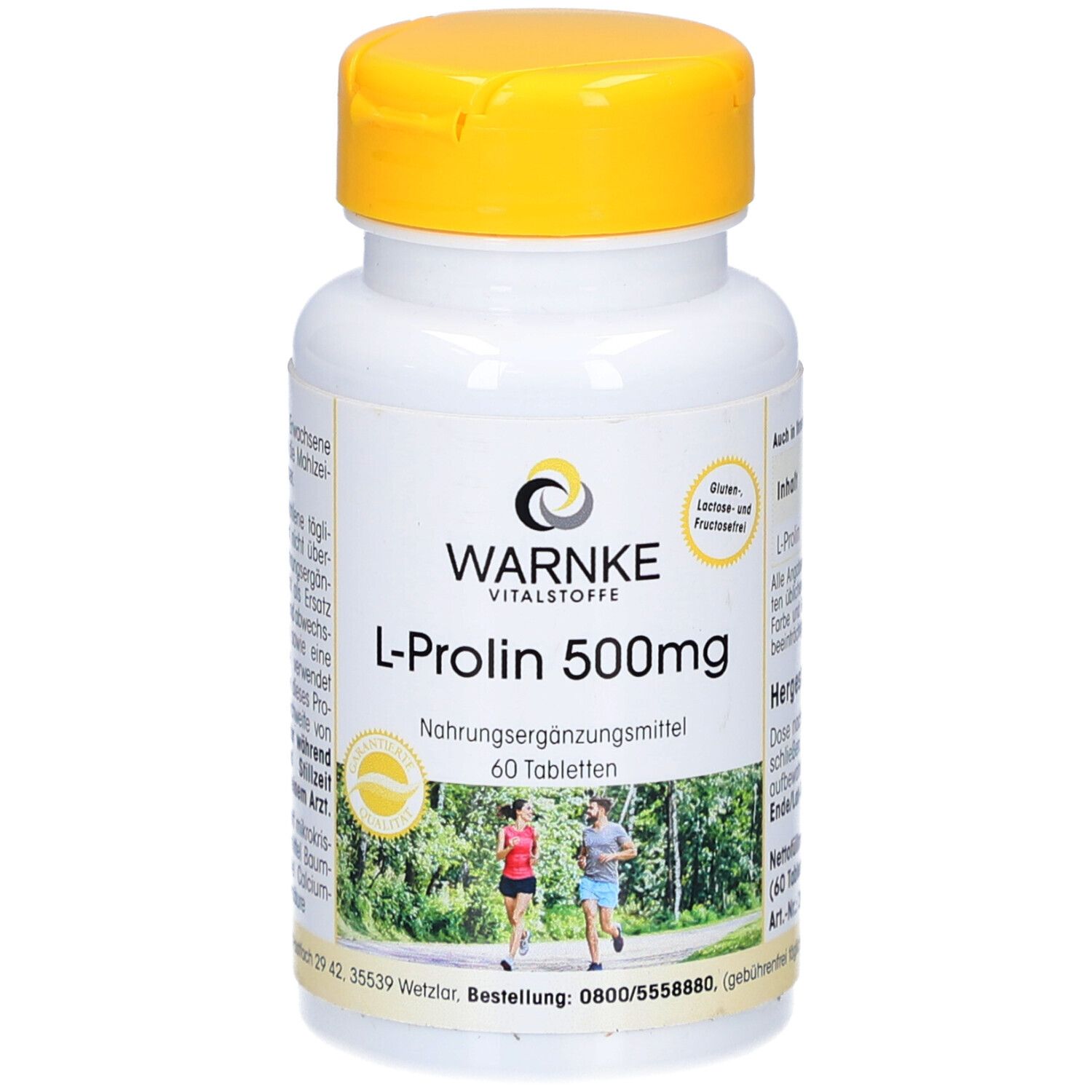 Warnke L-Proline 500 Mg Comprimé(S) 60 Pc(S)