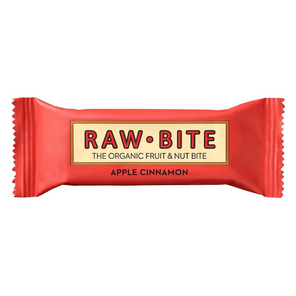 RAW BITE Bio Barre Pomme cannelle 50 g Barre