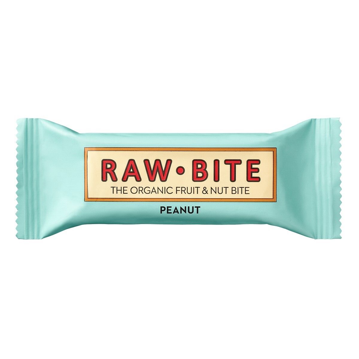 RAW BITE Bio Barres Cacahuète 50 g Barre