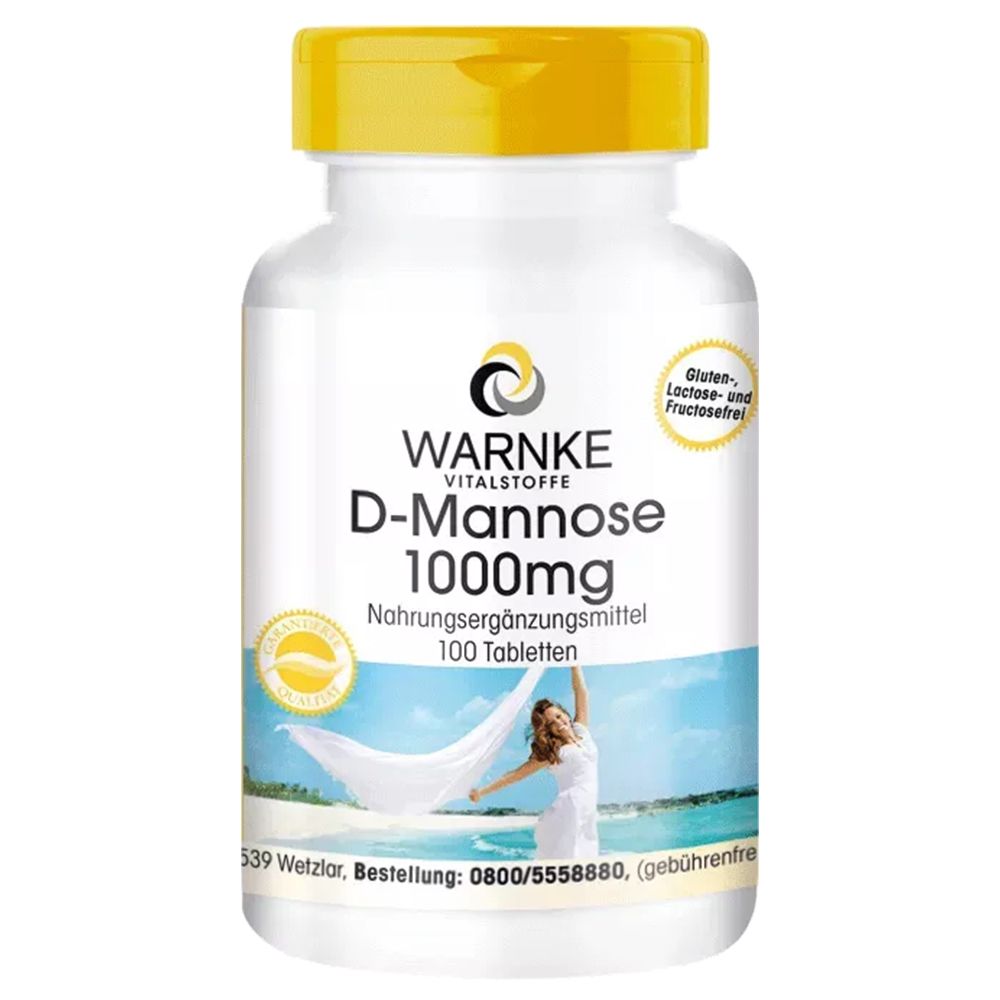 Warnke D-Mannose 1000 Mg Comprimé(S) 100 Pc(S) Enfants