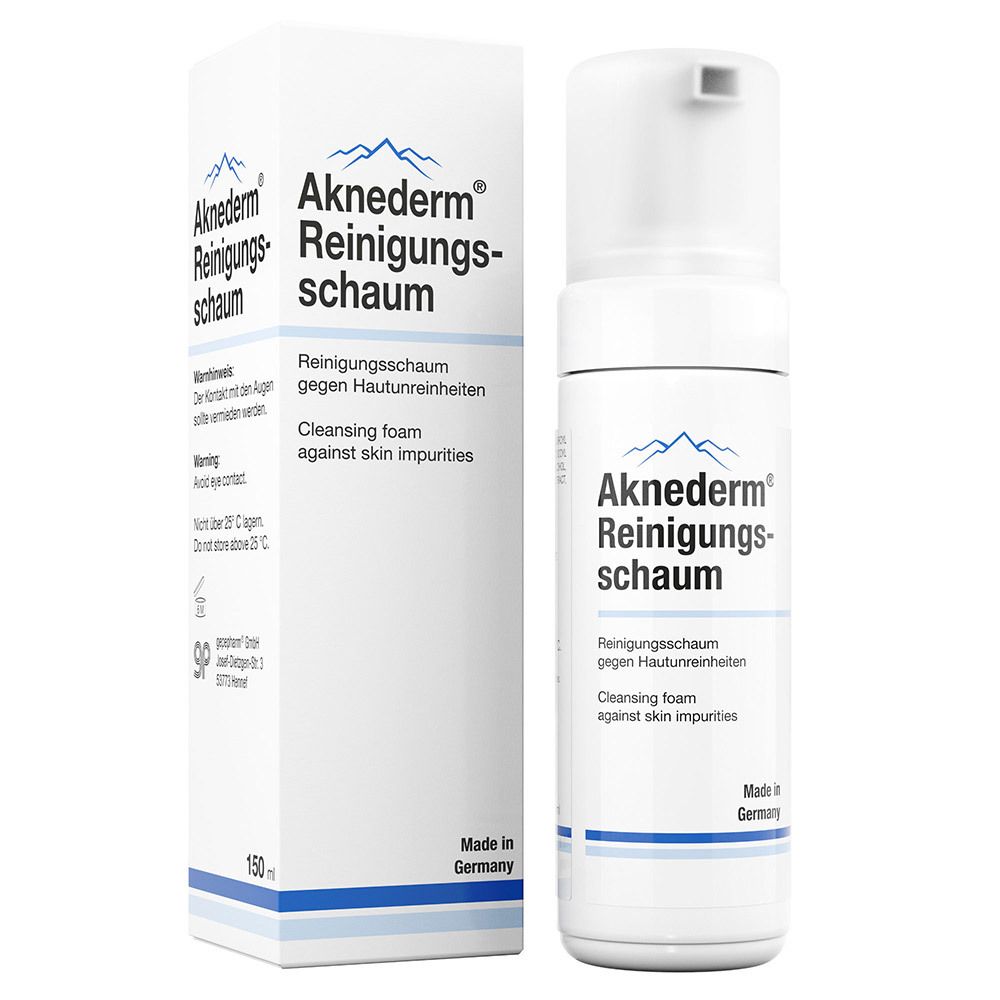 Aknederm Aknederm® Mousse Nettoyante Mousse(S) 150 Ml - Image 1
