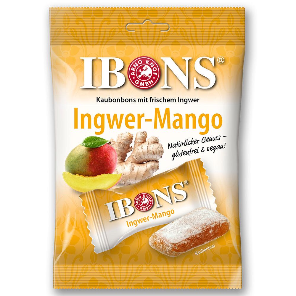 Ibons Ibons® Gingembre Et Mangue Bonbon(S) 92 G Enfants
